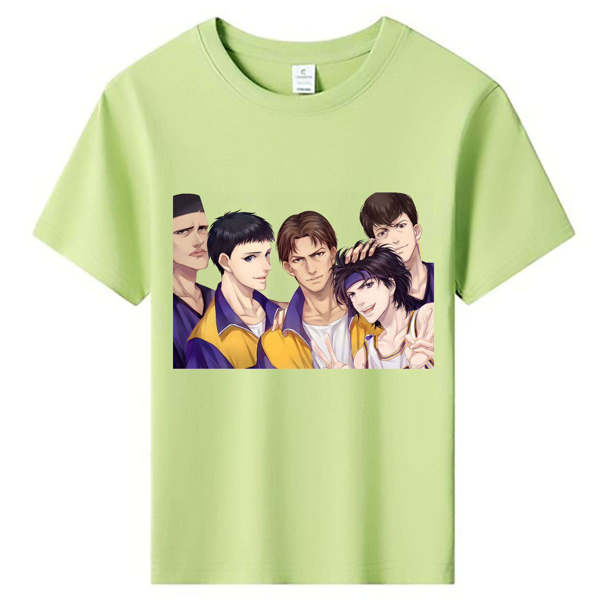 （画像用） SLAM DUNK／スラムダンク 綿100％キッズTシャツ（フロントプリント）